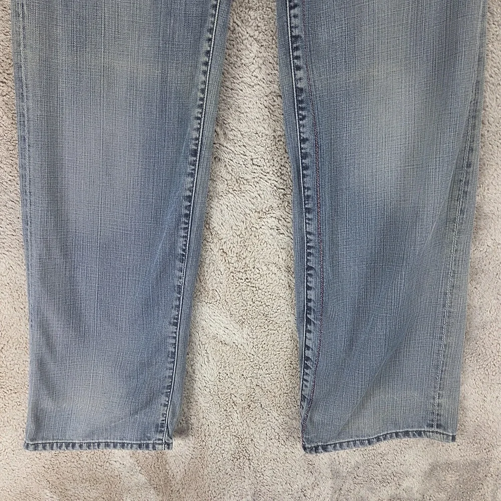 VTG Levis Engineered Jeans Mens Blue Buckle Back Two Horse Zip Fly Fits 30x32
